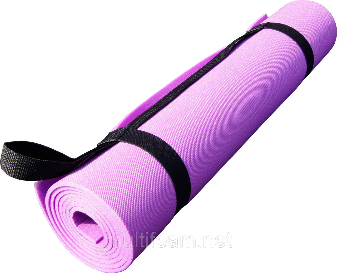 Килимок для йоги Polifoam (Поліфом) 1730х600х5мм, фіолетовий
