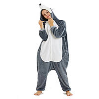 Пижама Кигуруми взрослая BearWear Волк New S 145 - 155 см Серый (K1W1-0195-S)