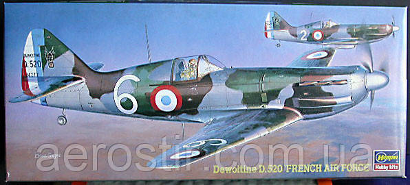 Dewoitine D.520 'FRENCH AIR FORCE' 1/72 HASEGAWA 51347