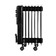 Масляний радіатор Floria ZLN3642 1500W Black (ZLN3642), фото 3