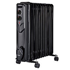 Масляний радіатор Floria ZLN3666 2500W Black (ZLN3666)