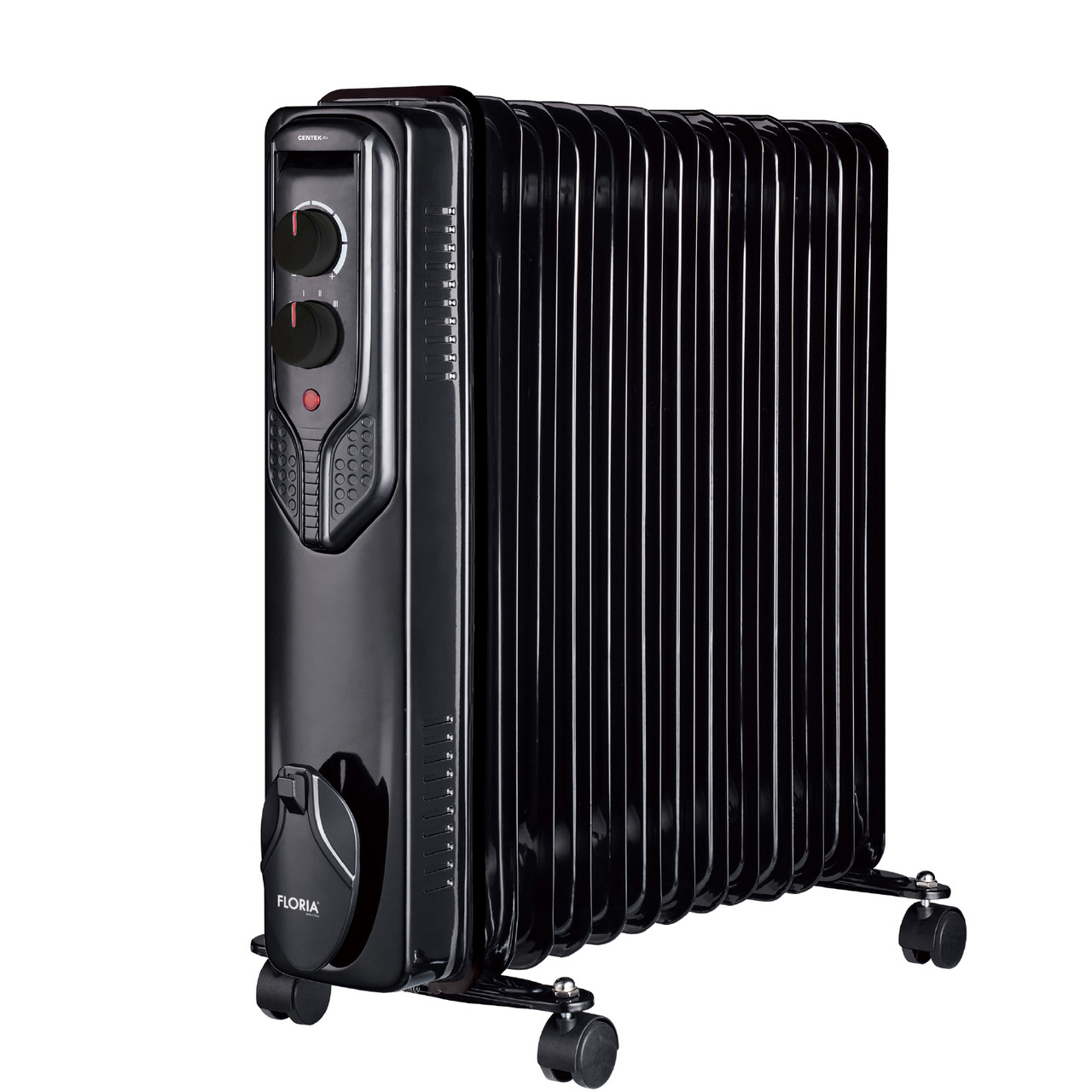 Масляний радіатор Floria ZLN3673 2500W Black (ZLN3673)