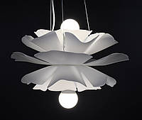 Люстра потолочная подвесная на 2 лампочки AA236/400 Белый 30-140х41х41 см. b