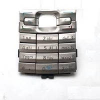 Клавиатура Nokia E50 Silver