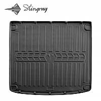 Резиновый 3D коврик в багажник на Audi A4 (B8) 2008-2015 (universal) Stingray