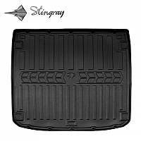 Резиновый 3D коврик в багажник на Audi A4 (B9) 2015- (universal) Stingray