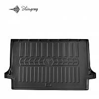 Резиновый 3D коврик в багажник на Citroen C4 Grand Picasso 2006-2013 (5 из 7 мест) Stingray