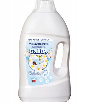 Гель для прання Gallus Weiss для білого 4 л 95 циклів прання