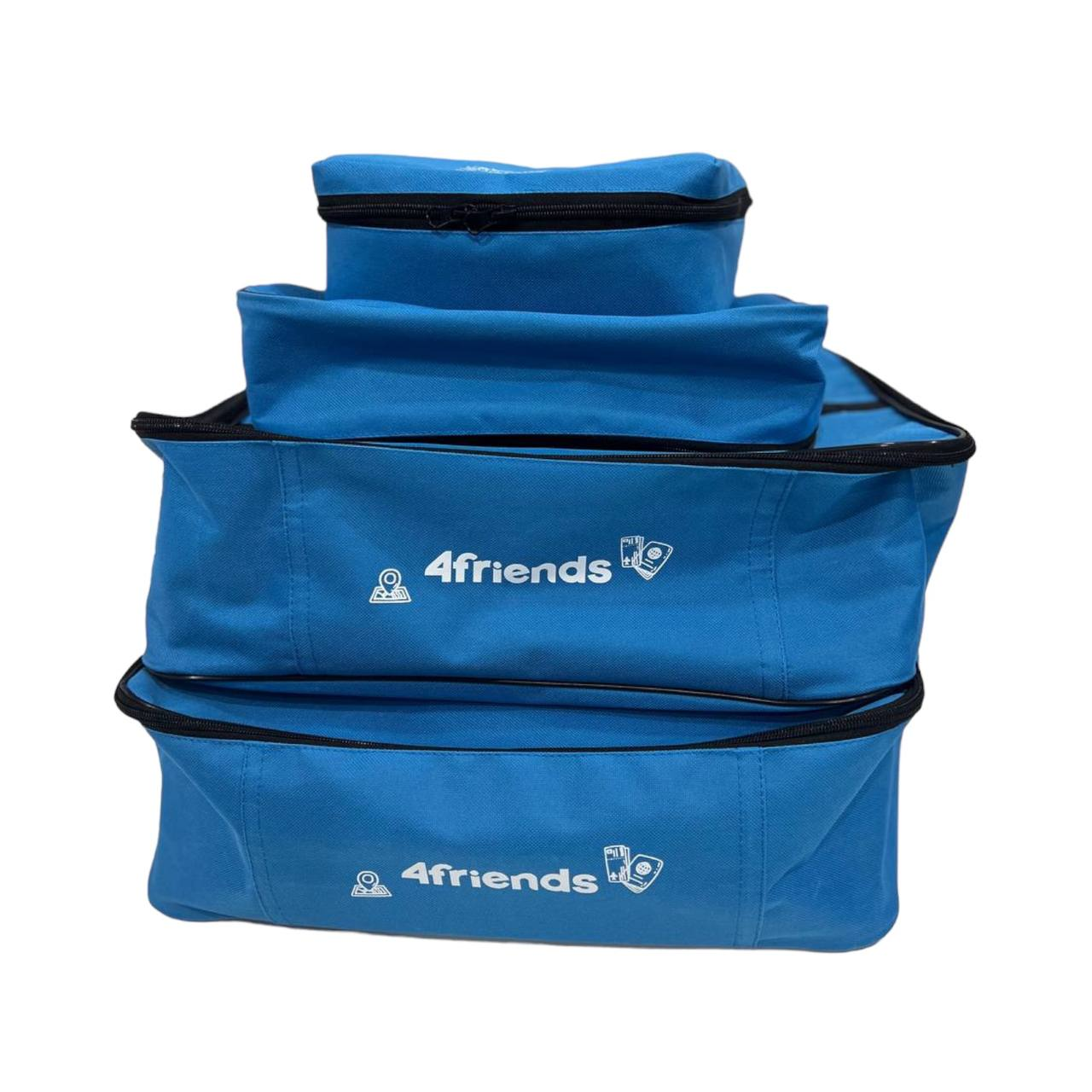 Брендований дорожній набір органайзерів Maxi 4 в 1