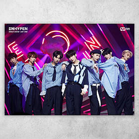 Плакат постер K-Pop "ENHYPEN / Енхайпен" №14