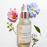 Зволожуюча вітамінна сироватка для обличчя з гіалуроновою кислотою LirioMed 30 мл, фото 4
