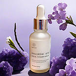 Зволожуюча вітамінна сироватка для обличчя з гіалуроновою кислотою LirioMed 30 мл, фото 2