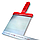 Шпатель-лопатка японська Smart Putty Trowel 16 см, сталь (087), фото 6