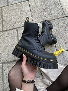 Жіночі Черевики Dr.Martens Jadon Audrick Black (Хутро)36-37-38-40