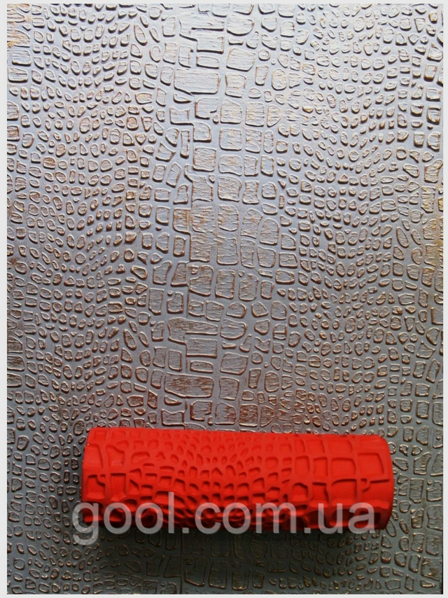 валик_декоративний_структурний_для_декоративної_штукатурки_шпаклівки_фарби_шкіра_крокодила
