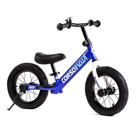 Дитячий беговел "CORSO Navi" 12 дюймів (надувні колеса, підніжка, підставка для ніг) NV-12645, фото 2