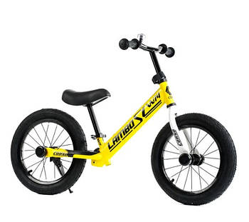 Дитячий велобіг "CORSO LAMBO" 14 дюймів (ручне гальмо, підніжка, підставка для ніг) LB-14704