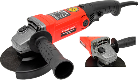Кутошліфувальна машина START PRO SAG-1290, 1290 Вт, 125 мм, М14, фото 1
