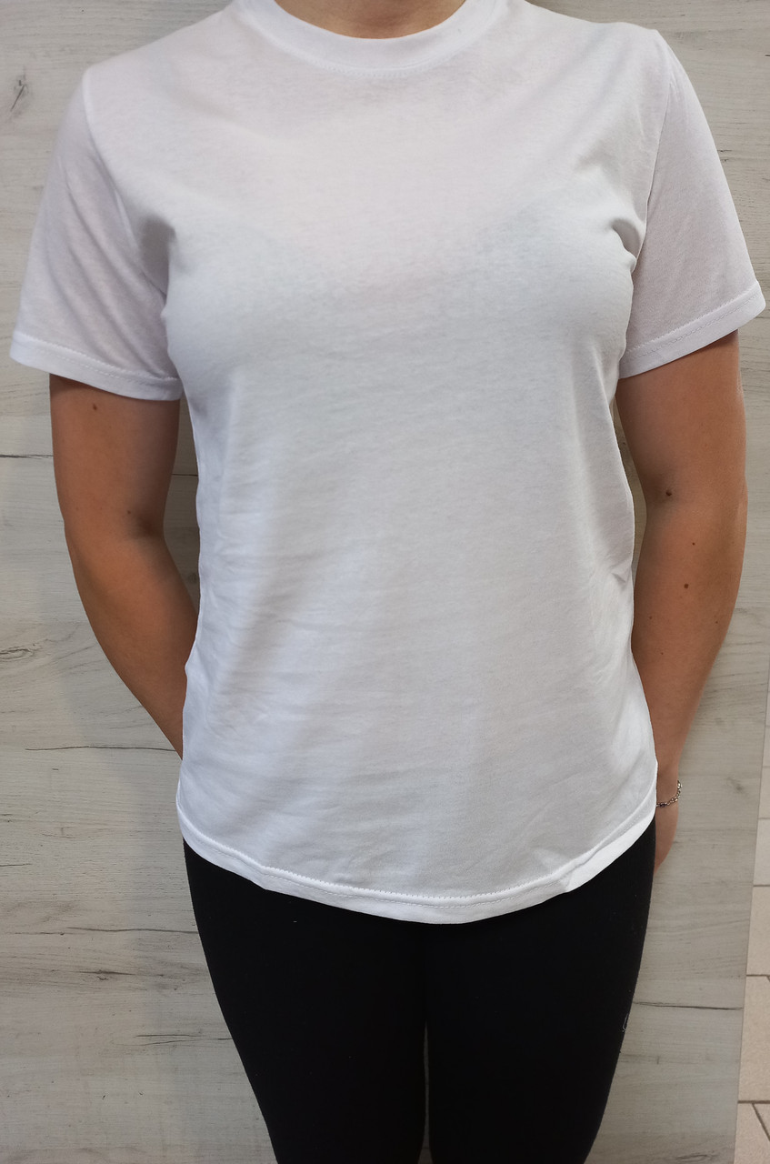 Футболка жіноча біла розмір S,M,