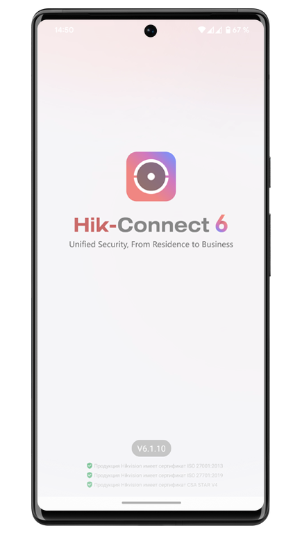 Мобильное приложение Hik-Connect