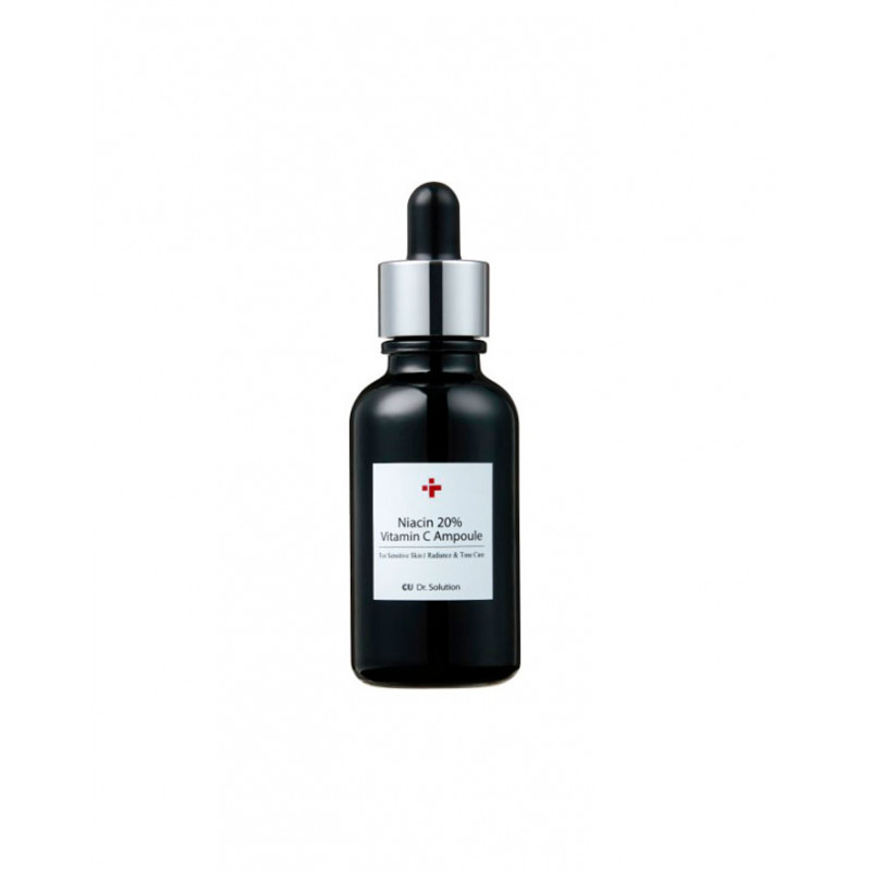 Ампула з ніацинамідом 20% та вітаміном С CU SKIN Dr. Solution Niacin 20% Vitamin C Ampoule 30 г