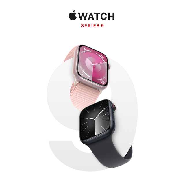 Apple Watch Series 9 GPS 41mm Starlight Aluminium with Starlight Sport Band S M MR8T3 380 68 921 77 70