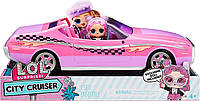 Игровой набор ЛОЛ спортивный автомомиль L.O.L. Surprise! LOL Surprise City Cruiser Pink
