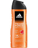 Гель для душу Adidas Team Force 3-In-1, 400 мл (Код: 06347)