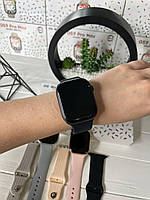 Умные смарт-годинник Smart Watch GS9 Pro Мах украинское меню безрамочный экран 45 мм silver Чорний