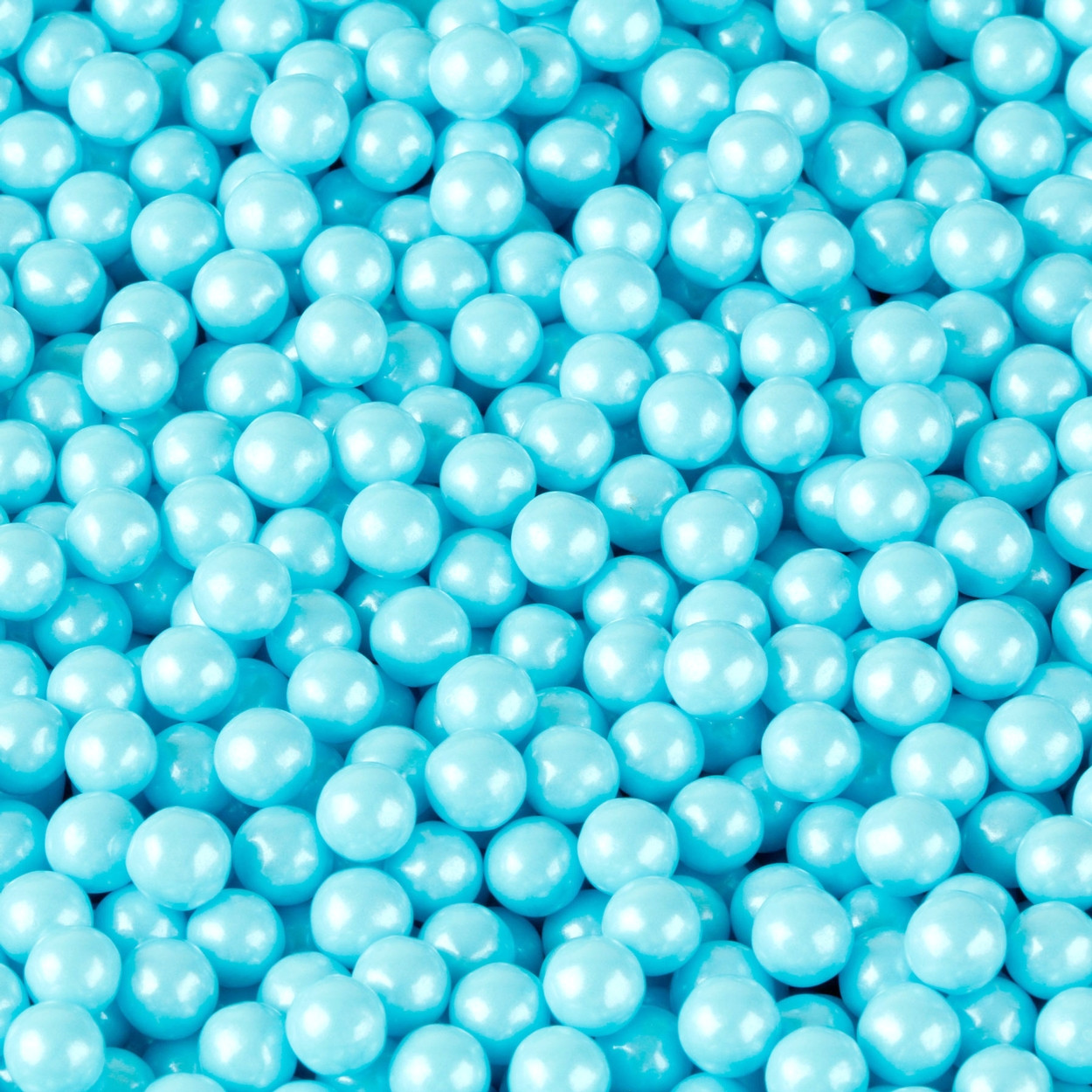 Посипка кульки цукрові Солодо-блакитна перламутрова 100 г