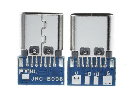 USB 3.1 Type-C Штекер роз'єм мама 24 Pin