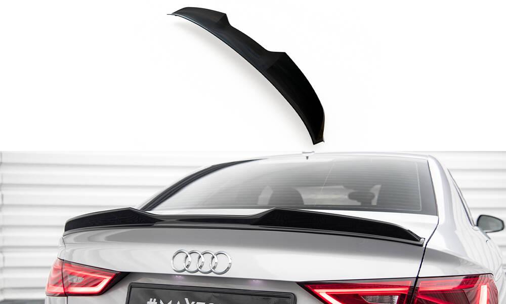 Спойлер Audi A3 8V тюнінг сабля обвіс (Maxton 3d)