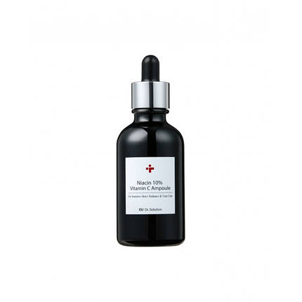Ампула з ніацинамідом 10% та вітаміном С CU SKIN Dr.Solution Niacin 10% Vitamin C Ampoule 50 г, фото 1