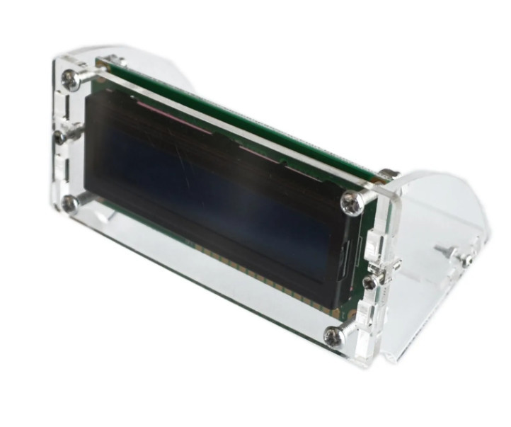 Акриловий кейс чохол корпус для дисплея LCD1602