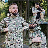 Куртка тактична Soft Shell (Sultan) мультикам