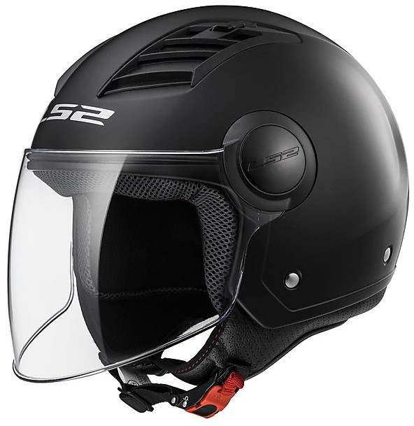 МОТОШОЛОМ ВІДКРИТИЙ LS2 OF562 AIRFLOW SOLID КОЛІР MATT BLACK