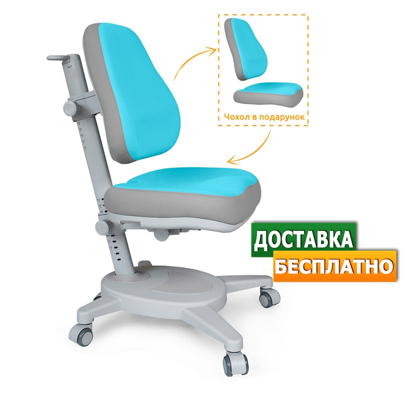 Детское ортопедическое кресло для мальчика школьника | Mealux Onyx BLG - фото 1 - id-p1360627972