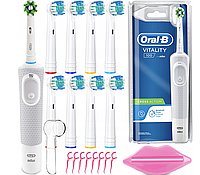 Электрическая зубная щетка Oral-B D100 Vitality Белая