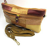 Сумочка-клатч жіночий зі шкіри 2а відділення, фото 7