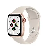 Смарт-годинник Apple Watch SE 40mm GPS Gold Aluminum Starlight Sport Band A2353