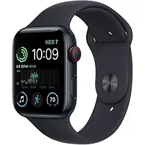 Apple Watch SE 2 40mm GPS Midnight Aluminium Case Midnight Sport Band MNT83 M/L A2722 (MNT83), фото 3