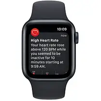 Apple Watch SE 2 40mm GPS Midnight Aluminium Case Midnight Sport Band MNT83 M/L A2722 (MNT83), фото 5