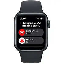 Apple Watch SE 2 40mm GPS Midnight Aluminium Case Midnight Sport Band MNT83 M/L A2722 (MNT83), фото 6