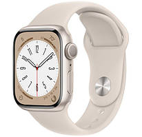 Apple Watch Series 8 45mm GPS Starlight Aluminium Case Starlight Sport Band MNUQ3LL/A M/L A2771