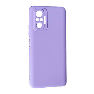 Силикон Case SMTT Xiaomi Redmi Note 10 Pro,  Lavender