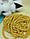 Бусини рондель чеські кришталь скло матовий жоатогарячий 6*4 мм.Пачка., фото 3