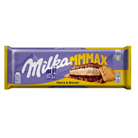 Шоколад Milka с кремом и печеньем, 300 г