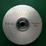 CD-R Artex 80 52x срібний ( 10 шт + конверти )
