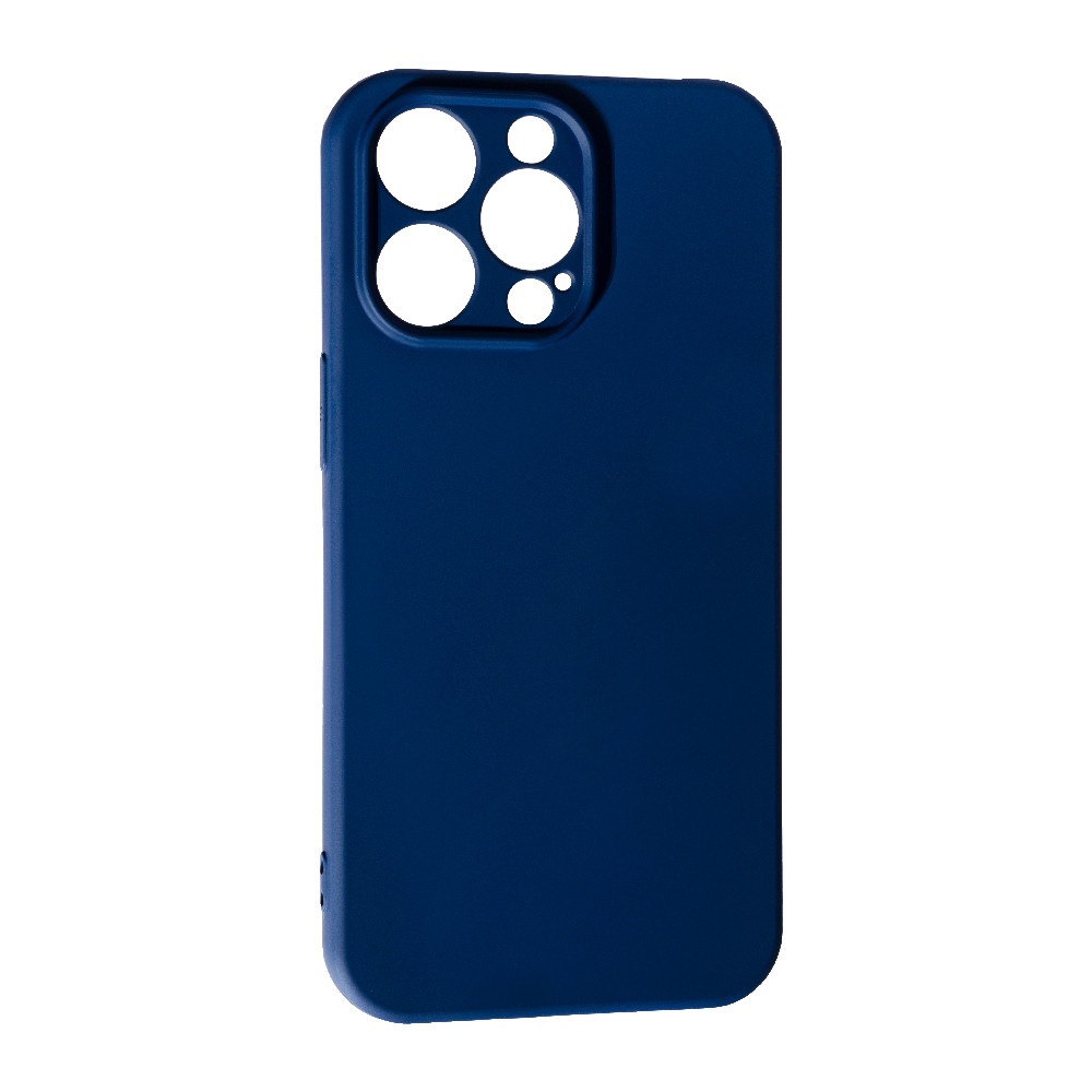 Силіконовий чохол Case SMTT (AA) для Apple iPhone 15 Pro Max Dark Blue