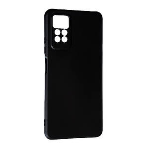 Силіконовий чохол Case SMTT (AA) для Xiaomi Redmi Note 11 Pro / Note 12 Pro (4G) Black